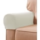 thumbnail image 1 of Fundas para sillones blancos Juego de 2 fundas para reposabrazos en tela de spandex antideslizante impermeable elástica para sillones, sofás, sillones incl., 1 of 5