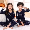 thumbnail image 4 of Conjuntos de pijamas para niñas, pijamas navideños para niños, ropa de casa para niños, ropa de dormir para niños, ropa de dormir para niñas de 4, 6, 8, 10 y 12 años, 4 of 4