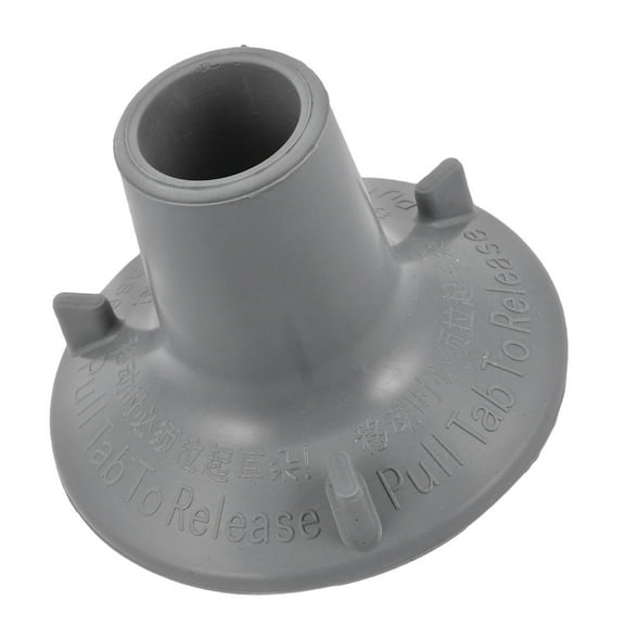 BESTOYARD Non-Slip Suction Cup Foot Mats For Toilet Rails Comfortable Shower Chair Parts