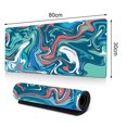 thumbnail image 7 of Extended Large Gaming Mouse Pad, Mouse Pad Large (31.5x11.8 Inch) Abstract Vibrant Color Design, Desk Mat Keyboard Pad, Multifunctional Desk Pad, 7 of 7