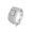 White, variant on Mens Moissanite Wedding Band 2 Carat Engagement Ring 925 Sterling Silver Gold Ring for Men D Color VVS1 Clarity Lab Created Round Cut Diamond Rings Size 7-12