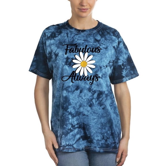 Fabulous Always Daisy Tie Dye Crystal Women -Image by Shutterstock, Female Large