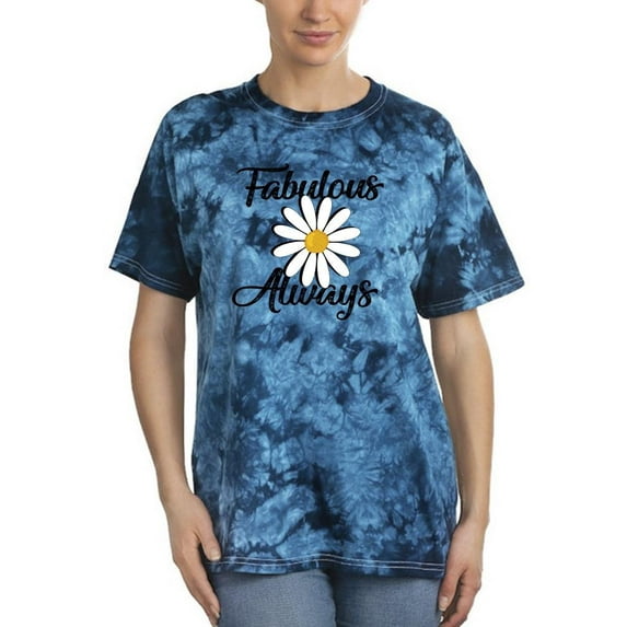 Fabulous Always Daisy Tie Dye Crystal Women -Image by Shutterstock, Female Medium