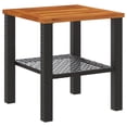 thumbnail image 6 of vidaXL Garden Table Black and Brown, 6 of 9