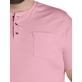 thumbnail image 2 of Slub Henley Shirt Rose Elegance 4XLT, 2 of 5