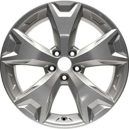 New Aluminum Wheel Rim 17 Inch Fits 2014-2016 Subaru Forester 5 Lug 5-100mm 5 Spokes