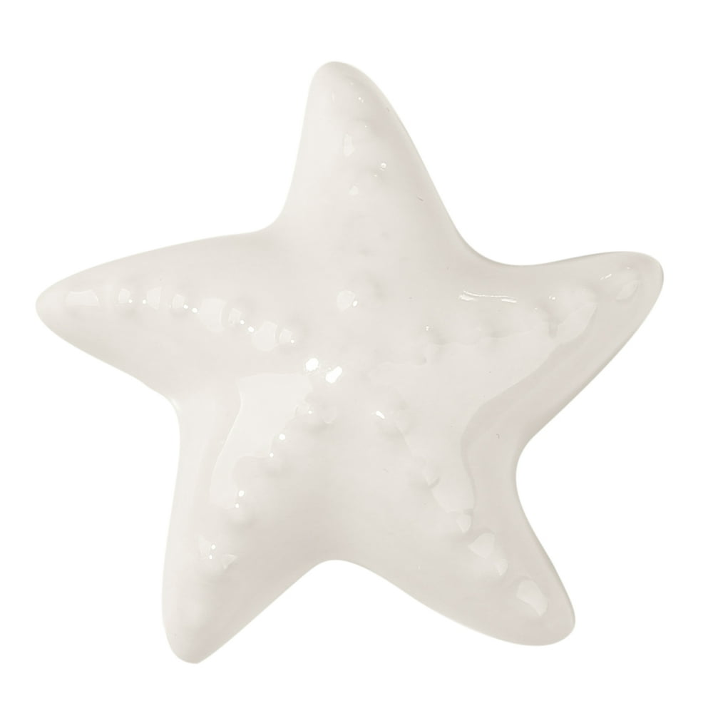 Highend Elegant Starfish Ceramic Knobs Cupboard Drawer Pull