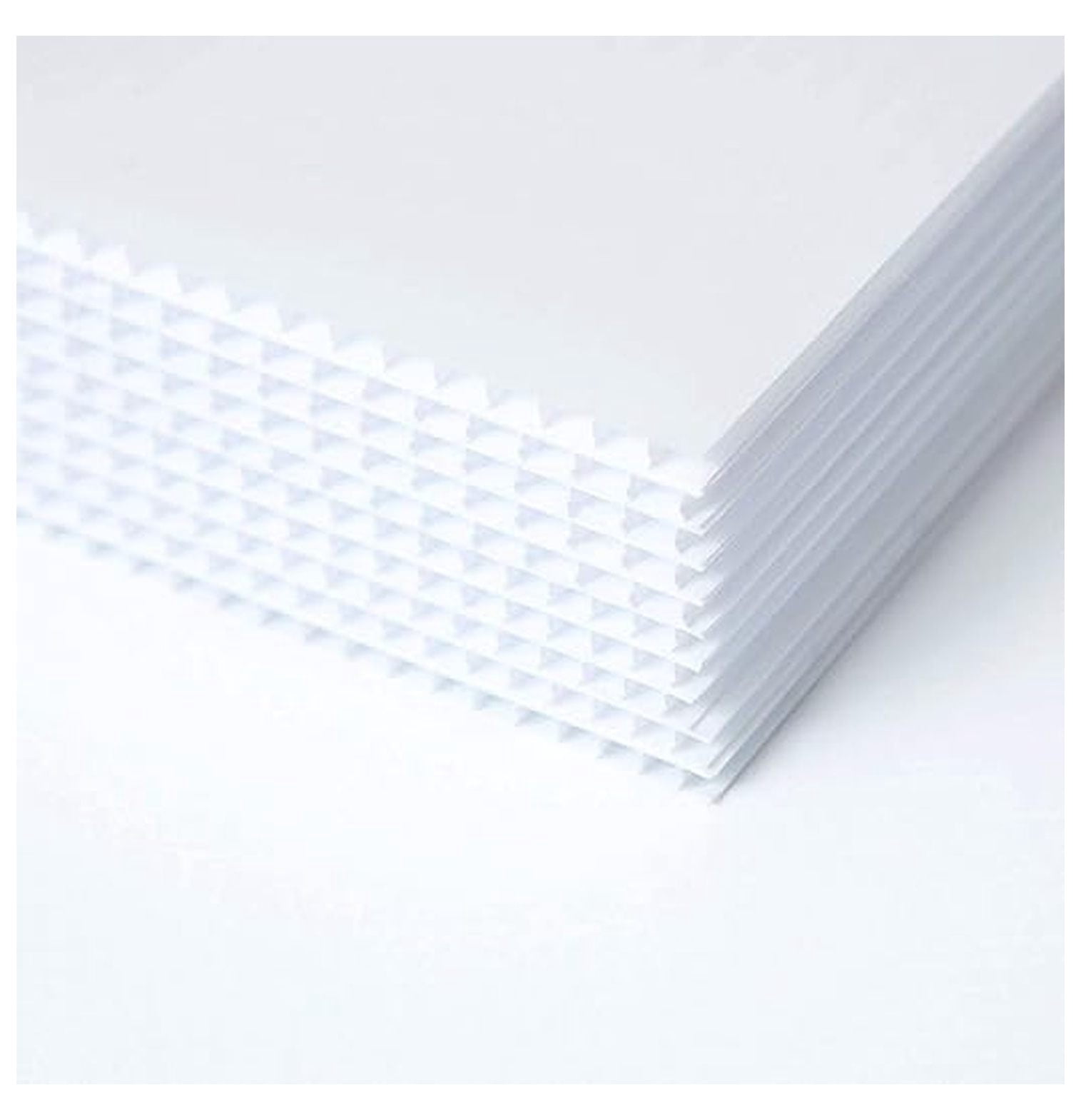 Corrugated Plastic Signs 18x24 White - 10 Pack Yard Signs Blank - Waterproof Coroplast Signs for Outdoor Use - 4mm Thick Sign Boards for Events, Advertising, Real Estate