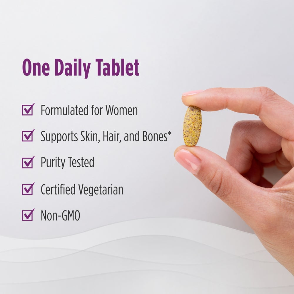 Nordic Naturals Women's One Daily Multivitamin, Unflavored - 30 Tablets