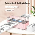 thumbnail image 2 of JADENS Bluetooth Thermal Label Printer 4x6, Pink Wireless Shipping Label Printer for Small Business & Packages, Compatible with iOS, Android, Mac, Win, 2 of 6