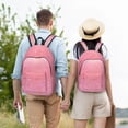 thumbnail image 6 of Balery Sparkly Glitter Vintage Canvas Backpack for Men and Women - Large Capacity, Durable Travel Laptop Bag for School, Work, Hiking, and Outdoor Activities, 6 of 7