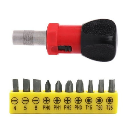 

Ratchet Screwdriver Wrench Handle Ratchet Socket Screw Driver 6.35mm