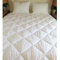 thumbnail image 2 of RV 72x80 Camper King Quilted Mattress Pad Cover. Fitted Sheet Style. for RV, Camper. Made in The USA White, 2 of 7