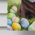 thumbnail image 4 of Chocolate Labrador Retriever Easter Egg Hunt House Flag 28 in x 40 in, 4 of 7