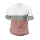 thumbnail image 4 of Tops para hombre, blusas y camisas de manga corta con cuello redondo para hombre, camisetas casuales holgadas con estampado elástico para hombre, blusa de manga corta con cuello redondo para primavera, 4 of 7