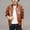 Leather Jackets-Brown, variant on Faux Leather Jacket Kids Warm Winter Zip up Crewneck Bomber Fleece Lined Coats for Boys Girls and Teen Fashion Long Cuffed Sleeve Thick Outerwear with Pockets (2-16)