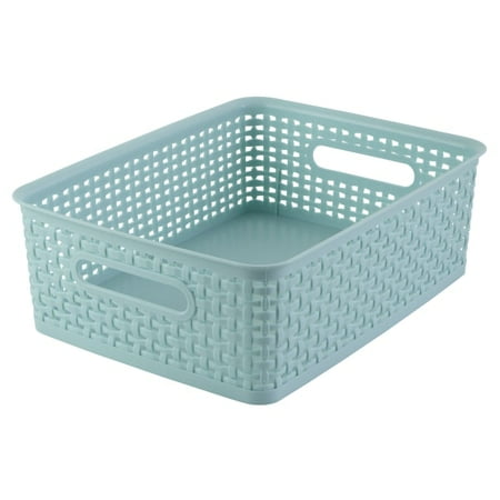 See Jane Work® Decorative Storage, Medium Woven Bin, 4 4/5
