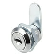 thumbnail image 2 of Unique Bargains 2PCS 5/8' Cylinder Zinc Alloy Chrome Finish Cam Lock w Key, Keyed Different, 2 of 6