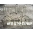 thumbnail image 2 of Rae, Marla 24x19 White Modern Wood Framed Museum Art Print Titled - Were in This Together, 2 of 4