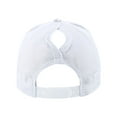 thumbnail image 2 of Infinity Her B97395130 Women Modern Trucker Cap, Snow Leopard & White - Adjustable, 2 of 2