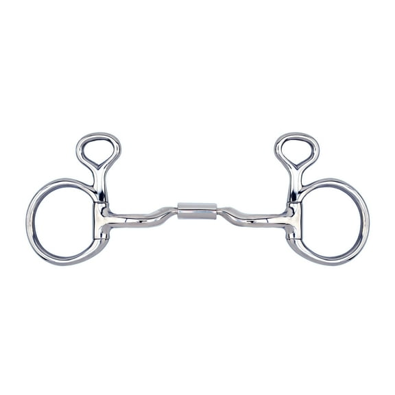 Myler Medium Baucher with Low Port Comfort Snaffle MB 04 (Stainless Steel, 5")