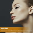 thumbnail image 4 of Miangastore 6pcs Stainless Steel Nose Rings Hoops Spiral Nose Rings for Women Nose Jewelry, 4 of 9