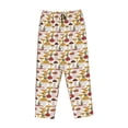 thumbnail image 4 of Xecao Mushroom Women's Straight Lounge Pajama Pants: The Epitome of Relaxed Sleepwear, 4 of 9