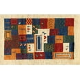 thumbnail image 1 of Ahgly Company Indoor Rectangle Contemporary Red Brown Abstract Area Rugs, 8' x 10', 1 of 6