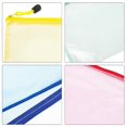 thumbnail image 4 of Documents Organizer Transparent File Bag for Storage Use 12Pcs, 4 of 5