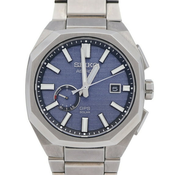 Pre-Owned Seiko Astron Nexter SBXD013 / 3X62-0AA0 Radio-Controlled Solar GPS Watch, Titanium,...