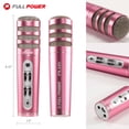 thumbnail image 2 of Full Power idol K8 Plus Personal Portable Wired Karaoke (KTV) Condenser Microphone, 2 of 4