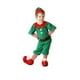 thumbnail image 3 of Disfraz de Papá Noel para niñas y niños, disfraz de elfo verde, disfraz de cosplay, fiesta de carnaval, festival, Navidad, Año Nuevo, conjunto de ropa elegante, 3 of 5