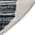 thumbnail image 6 of Unique Loom Aramis Collection Area Rug - Maxi (5' 3" Round Blue/Beige), 6 of 7