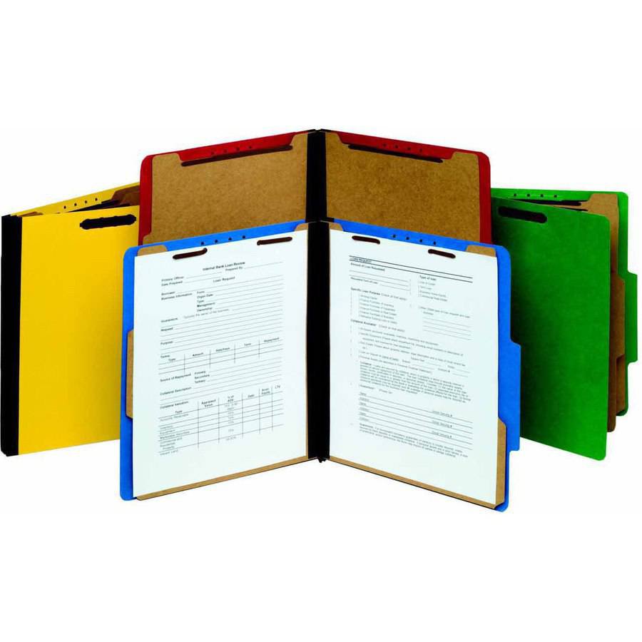 NECI Super Heavyweight Colored Pressboard Heavy Duty Classification