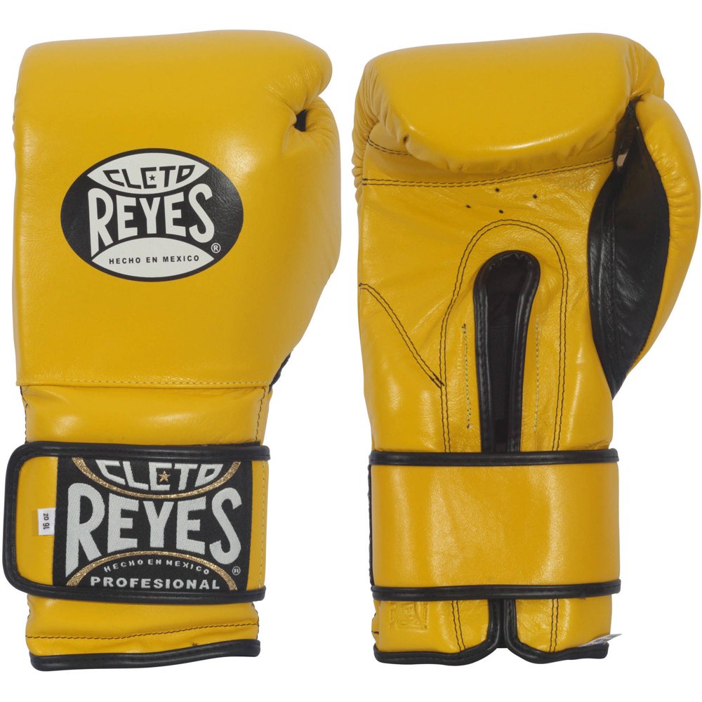 Cleto Reyes Hook & Loop Training Gloves 12 oz Yellow