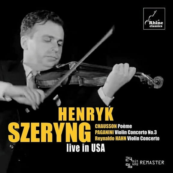 Henryk Szeryng - Live - Music & Performance - CD