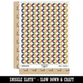 thumbnail image 2 of Cairn Terrier Dog Solid 200+ Round Stickers - Rainbow - Matte Finish - 0.50" Size, 2 of 3