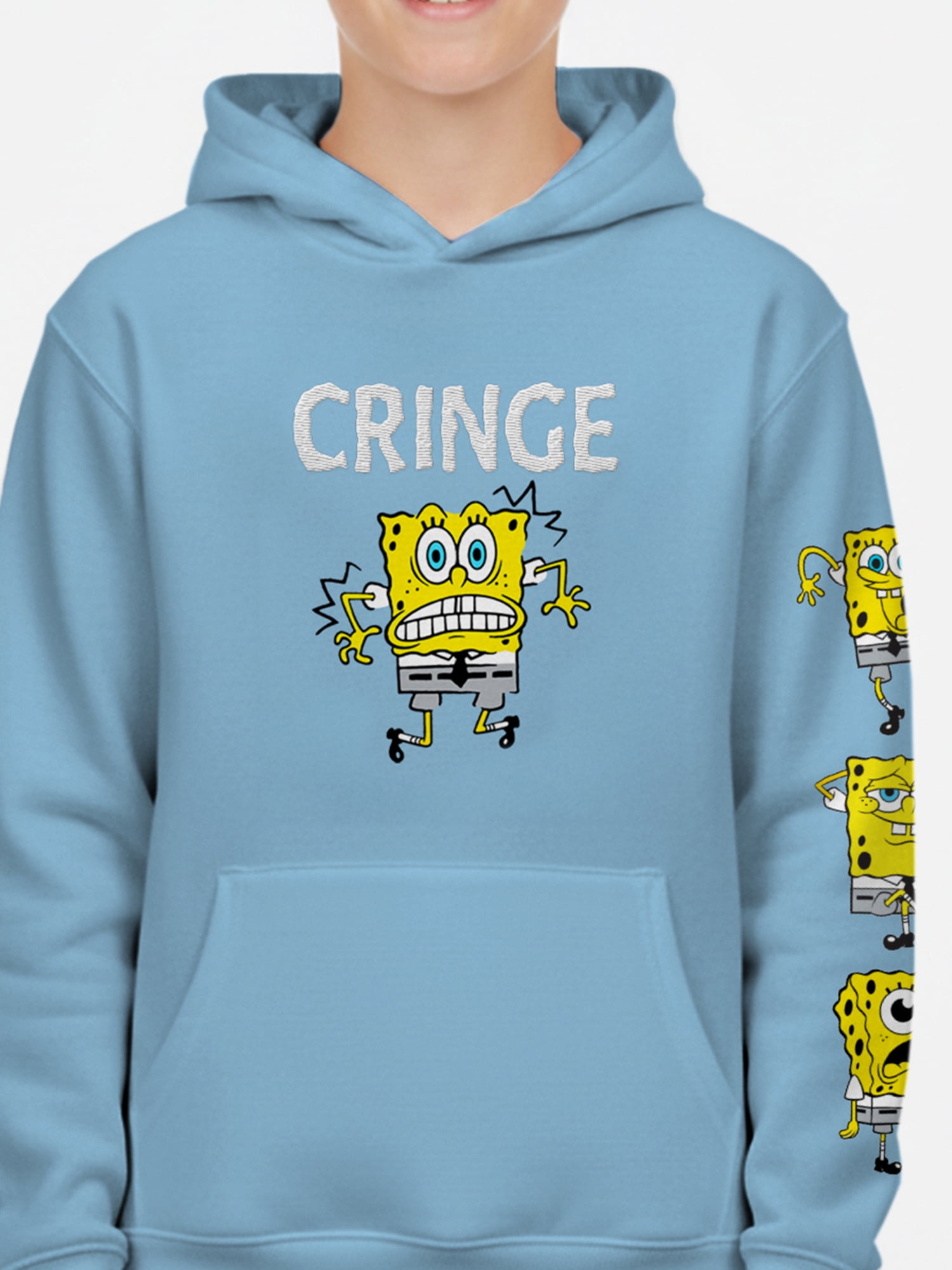 SpongeBob SquarePants, Boys' & Big Boys' Graphic Hoodie, Sizes 4-18