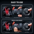 thumbnail image 3 of AstroAI Car Jump Starter, 5000A Peak 12V Auto Battery Booster Pack & Power Bank, LED Screen, Metal Shell, Emergency Jumper Box with LED Light, EVA Storage Bag for up to 6L Gas and 3L Diesel Engines, 3 of 14