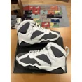 thumbnail image 1 of Ni - ke Size 6.5Y - Ni - ke Air Jordan Retro 7 GS Flint Grey White DJ2777-100 Sneakers Shoe, 1 of 5