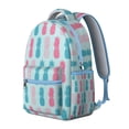 thumbnail image 3 of Plant Students Backpack Pineapples Hawaiian Hawaii Tropical School Bag with Fruit Summer Yellow Golden Pattern, Lightweight and Adjustable Strap, 3 of 6
