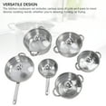 thumbnail image 4 of Kitchen 6 Pcs Stainless Steel Pots and Pans Set Even Heating Thickened Easy to Clean Cookware Set with Lids for Kitchen, 4 of 7