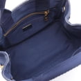 thumbnail image 3 of Pre-Owned Prada Canapa Tote Bag, Canvas, Women's, Blue, 1BG439, 3 of 10