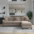 thumbnail image 7 of Coventry Sectional Couch with Reversible Chaise in Tan Microsuede, 7 of 7
