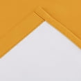 thumbnail image 2 of 100% Blackout Rod Pocket Window Topper Valance 52 x 18 Inches, Orange, 2 of 4
