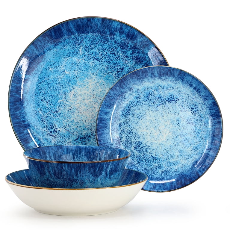 Oceanus Porcelain Dinnerware Set, Service for 4 photo 2
