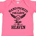 thumbnail image 4 of Inktastic Handpicked for Earth by My Tio in Heaven with Angel Wings Boys or Girls Baby Bodysuit, 4 of 5