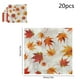 thumbnail image 2 of Servilletas de papel de Acción de Gracias, pack de 20 paquetes, hoja de arce naranja 6,5x6,5 en 2 capas desechables servilletas de cena • Suministros para fiestas de la cosecha de otoño • Decoración, 2 of 6