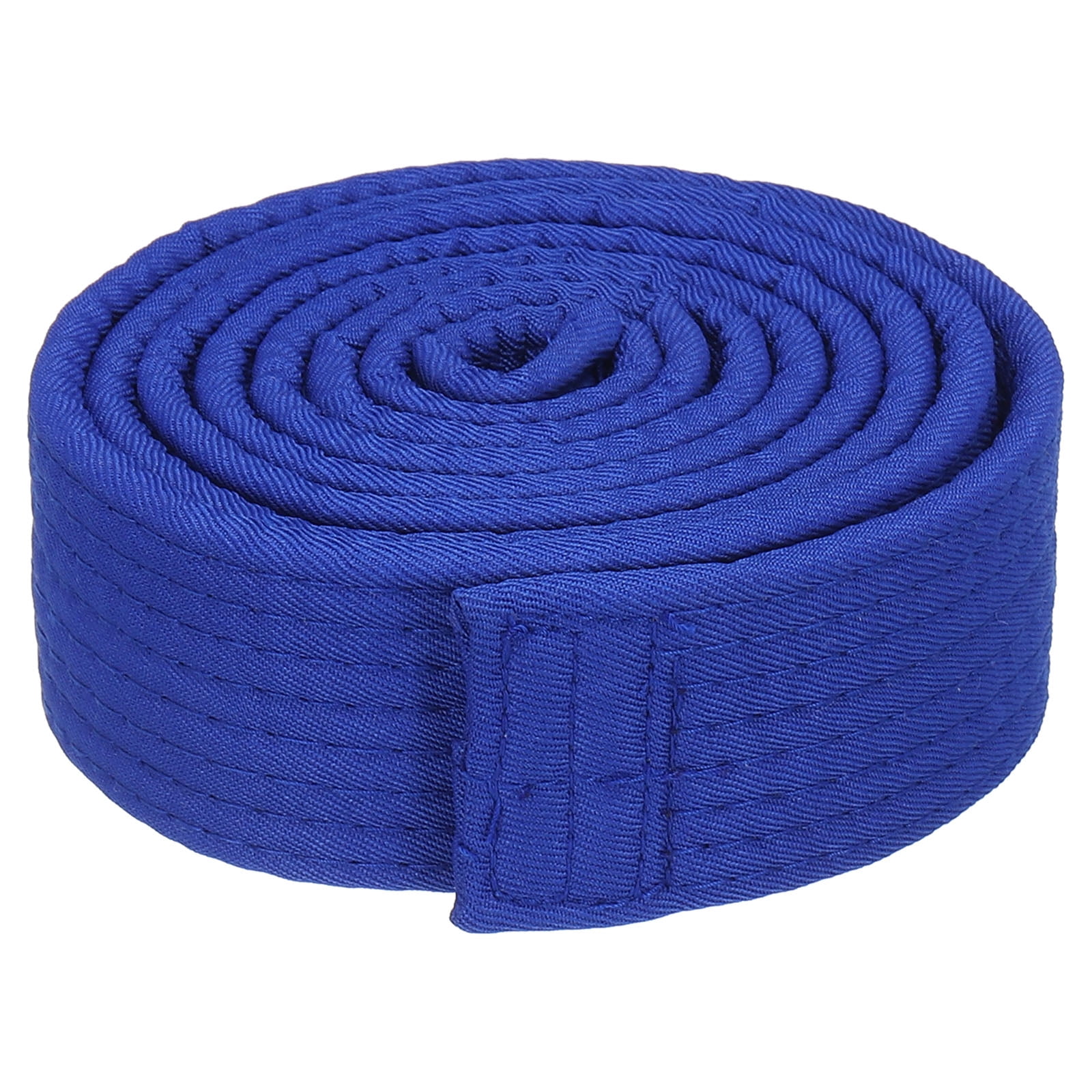 Unique Bargains Taekwondo Colored Ranking Belt 1.5 x5.9Ft 1.8m Polyester Martial Arts Judo Karate Belt Blue