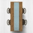 thumbnail image 2 of Creative Products Modern Herringbone Sky Blue 16x72 Poly Twill Table Runner, 2 of 3
